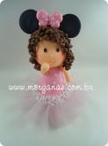 Topo Bolo Minnie Rosa