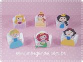 Princesas Porta doces em papel